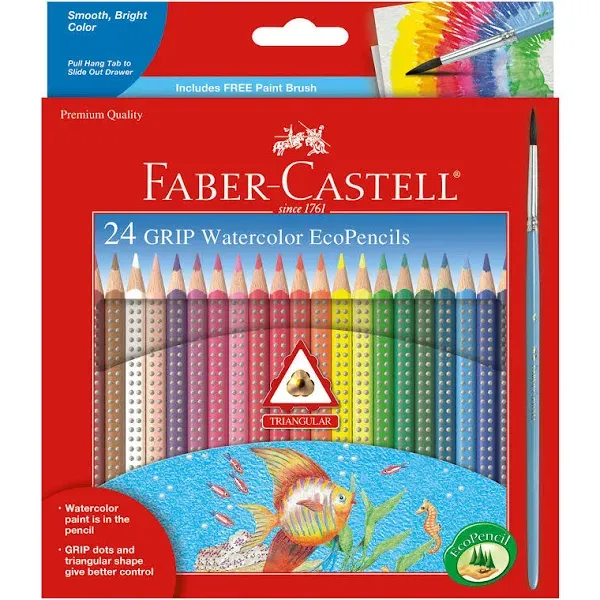 Faber-Castell Grip Watercolor EcoPencils