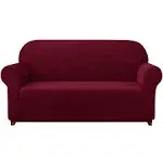 Subrtex 1-Piece Spandex Stretch Slipcover (Sofa, Wine)