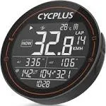 CYCPLUS GPS Bike Computer, Wireless Cycling Computer, Speedometer Odometer Waterproof MTB Tracker, ANT+ Bluetooth Compatible with 2.5 Inch Screen