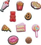 Crocs Jibbitz Shoe Charms Food Lover pack of 10, trendy