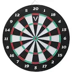 Viper Double Play 2-in-1 Baseball Dartboard with Darts,Black