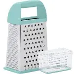 Professional 100% BPA Free 4-Sided Cheese Slicer Grater, Stainless Steel XL B...