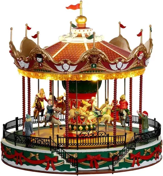 Lemax Santa Carousel, with 4.5V Adaptor #34682