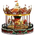 Lemax Christmas Village Santa Carousel