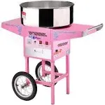 Great Northern Popcorn Commercial Cotton Candy Machine Floss Maker with Cart