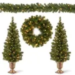 National Tree Company Pre-Lit Promotional Assortment