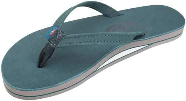 Rainbow Sandals Women's Single Layer Leather Narrow Strap