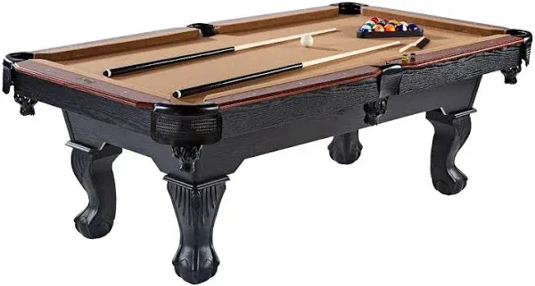 Barrington Billiards 7.5' Belmont Drop Pocket Table with Pool Ball and