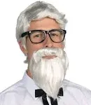 Adult Southern Colonel Beard & Wig