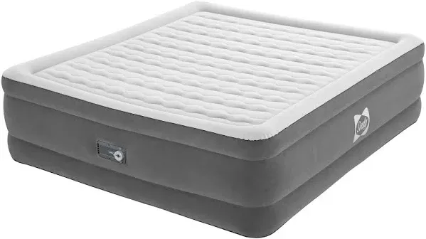 SEALY Tritech Air Mattress King Built-in AC Pump 80&#034; x 76&#034; x 22&#034;