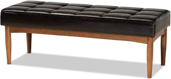 Sanford Mid-Century Modern Dining Bench