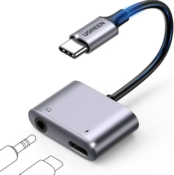 Ugreen USB C to 3.5mm Audio Headset Adapter