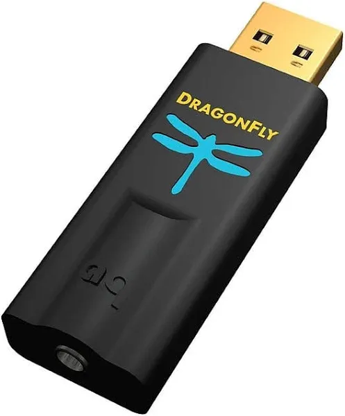 AudioQuest DragonFly Black USB DAC + Headphone Amp