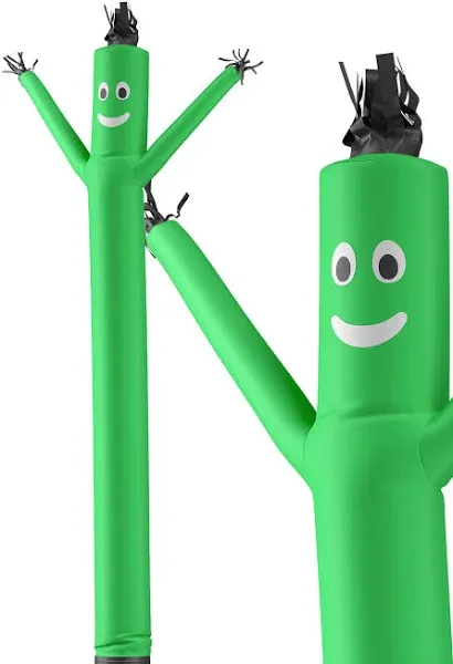 LookOurWay Air Dancers Inflatable Tube Man Attachment 20 Feet Tall Wacky Waving Inflatable Dancing Tube Guy for Business Promo