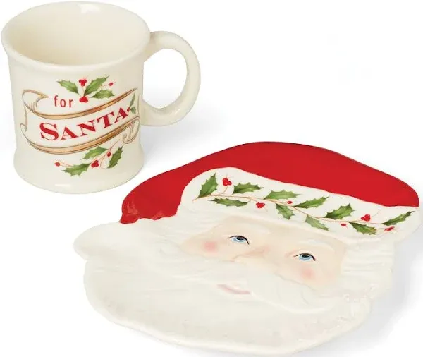 Lenox Holiday 2-Piece Cookies for Santa Set