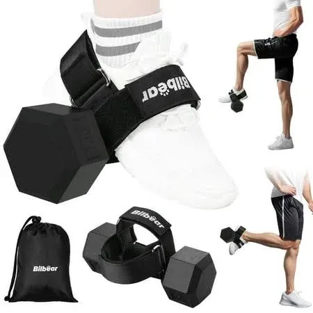 2Pcs Tibialis Trainer Strap for Shin Splint Relief Exercises,Adju<wbr/>stable Ankle...