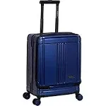 Rockland Tokyo 18" Polycarbonate Spinner Laptop Carry On, Navy