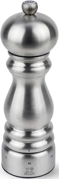 Peugeot Paris Chef 7" u'Select Stainless Steel Pepper Mill