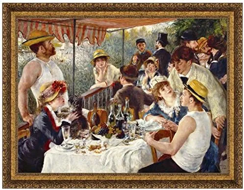 Design Toscano Luncheon of the Boating Party Canvas Replica Painting