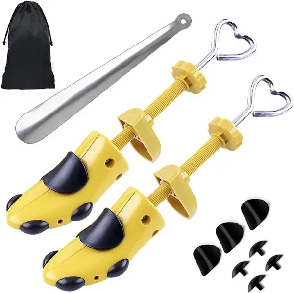 Shoe Stretcher Women 4-Way Shoe Expander Widener Shoe Tree Shape for Wide Feet