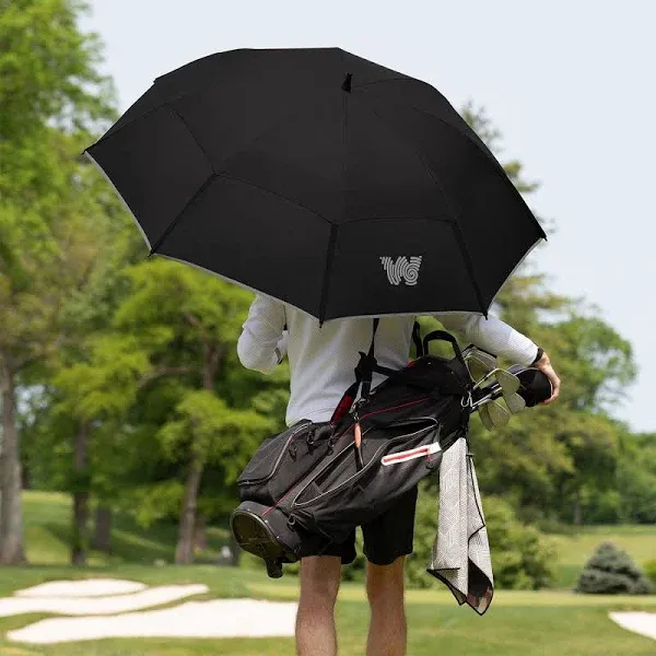 Weatherman Umbrella Golf Lite Umbrella Large Oversize Windproof for Golf Bag Push Cart w/ UV Protection