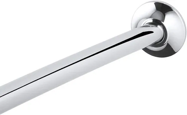 KOHLER K-9350-2MB EXPANSE CURVED SHOWER ROD - TRANSITIONAL, Vibrant Brushed Moderne Brass