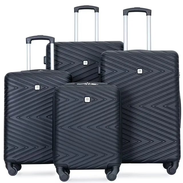 Travelhouse 4 Piece Hardshell Luggage Set