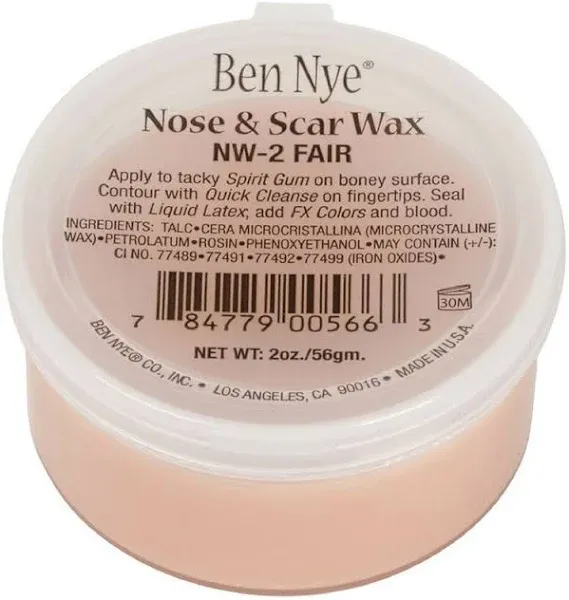 Ben Nye Fair Nose & Scar Wax, 1 oz