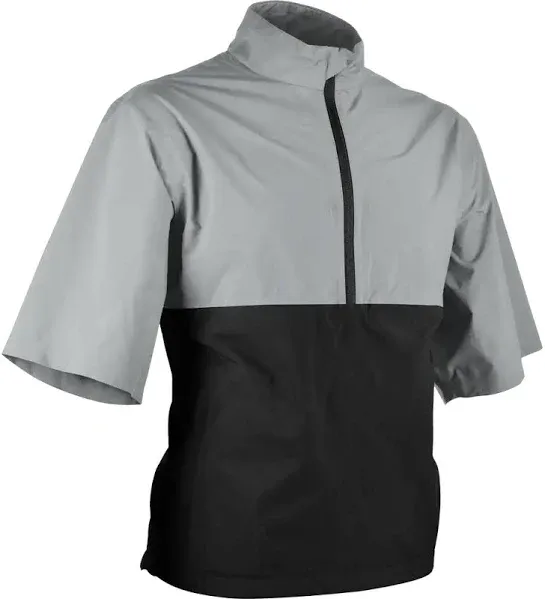 Sun Mountain Men's Monsoon Short Sleeve Waterproof Golf Rain Pullover