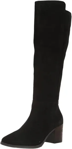 Lucky Brand Women&#x27;s Bonnay Knee-high Boot Fashion - Black Size 9.5