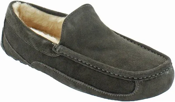 NIB UGG Men&#039;s Ascot Suede Slipper in Grey