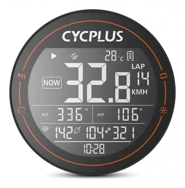 Cycplus Wireless Cycling Computer Speedometer And Altimeter