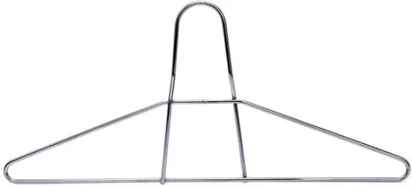 Quality Hangers Heavy Duty Metal Suit Hanger Coat Hangers with Polished Chrome (30) JJ306437