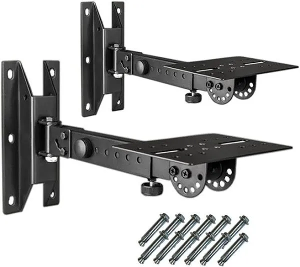 SPS-508 Speaker Wall Mount Stand, Rotatable Angle, SPS-508, Black