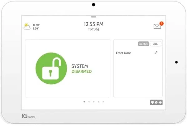 Qolsys IQ Panel 2 Plus Security/Home Automation Control Panel