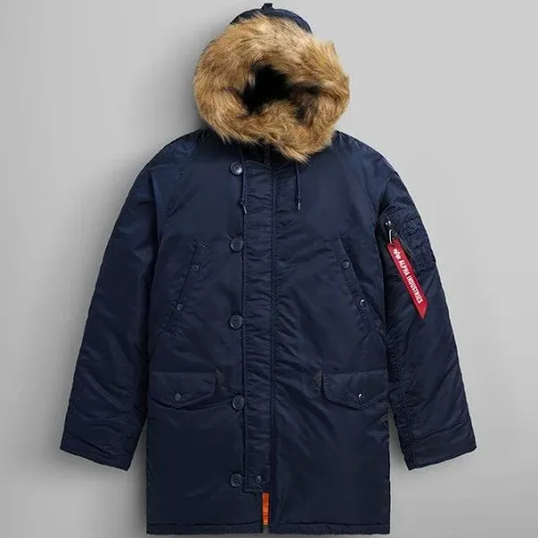 Alpha Industries Men's Slim Fit N-3b Parka