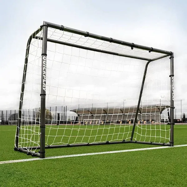 QUICKPLAY GS Soccer Goals - Super Durable Galvanized Steel Soccer Goal [5 Sizes]