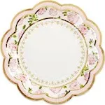 Kate Aspen Vintage Floral Tea Party 7 inch Pink (Set of 16) 7 Inch Multicolor