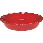 Emile Henry Classic Ceramic Pie Dish, 5 Colors, Scalloped Edges, Made in France