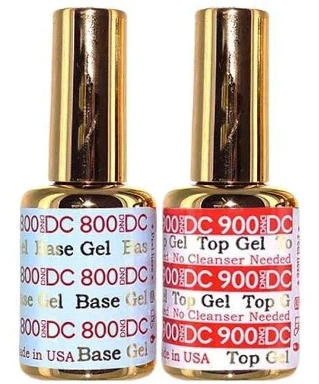 DND DC 800 Base Gel & 900 Top Gel Duo Set