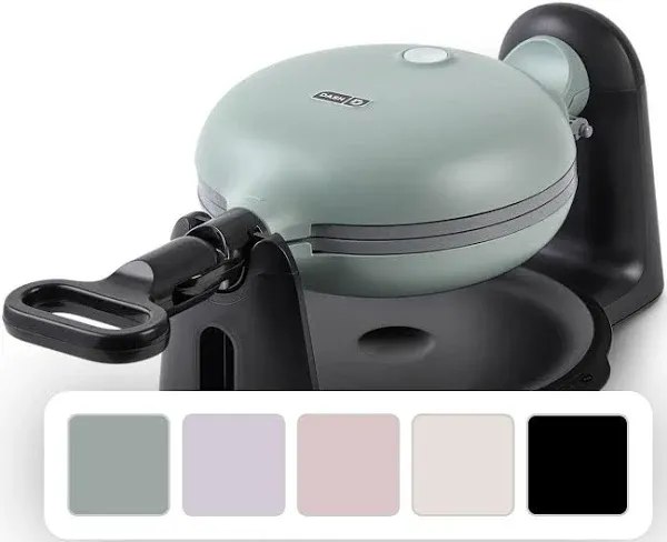 Dash Dbwm6scgbcm02 Ceramic Nonstick Flip Belgian Waffle Maker -Sage