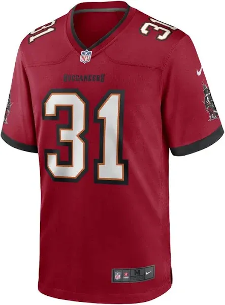 Men's Nike Red Tampa Bay Buccaneers Game Jersey