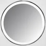 simplehuman Sensor Mirror Compact, 3X Magnification - Black