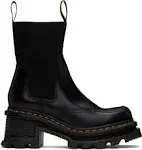 Dr. Martens Black Corran Atlas Heeled Chelsea Boots