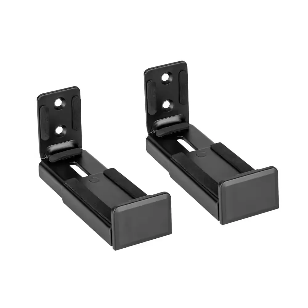 3.5 in.-6.1 in. D Adjustable Sound Bar Wall Mount Brackets Compatible with Most Sound Bars