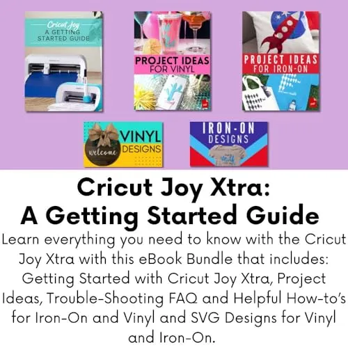 Cricut Joy Xtra Electric Die-Cutting Machine with Printable Sticker Paper and Vinyl Bundle