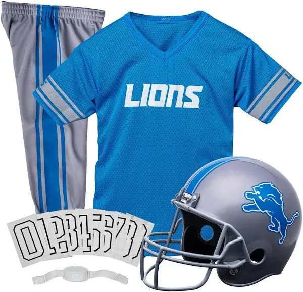 Franklin Sports NFL Youth Football Uniform Set for Boys & Girls - Includes Helmet, Jersey & Pants with Chinstrap + Numbers