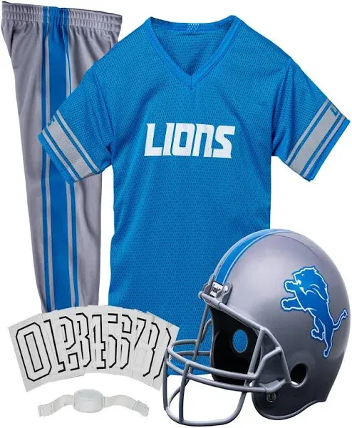 Franklin Sports NFL Youth Football Uniform Set for Boys & Girls - Includes Helmet, Jersey & Pants with Chinstrap + Numbers