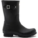 Hunter Men's Original Short Rain Boots Black 10