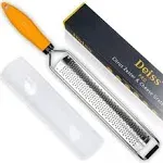 Deiss Pro Citrus Zester & Cheese Grater - Stainless Steel Blade